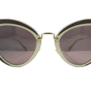 Miu Miu Prada Classic Women's Gray Cat Eye Sunglasses